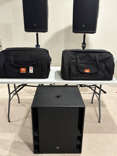 Bundle with speakers - dj,