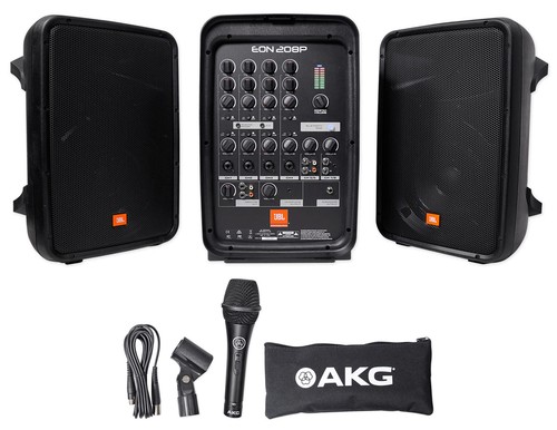 Jbl eon208p portable system - pa,